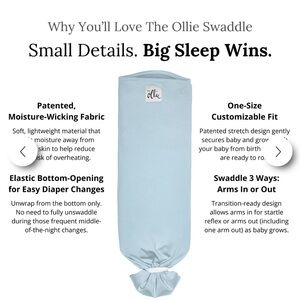 New Ollie Swaddle - One-Size never used